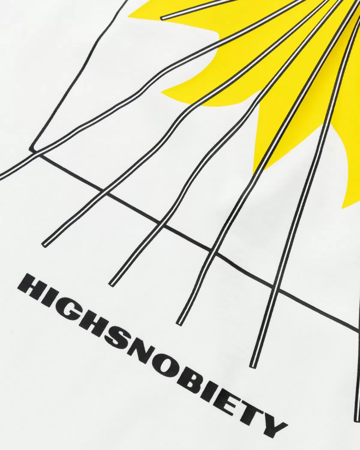 6PM 18.00 X Highsnobiety Berlin, Berlin 3 T-Shirt Met Logo Wit Fashion