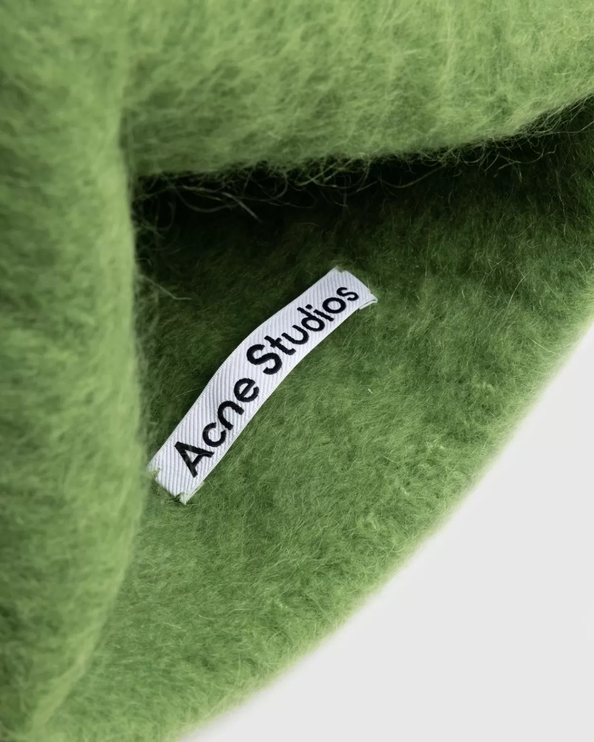 Acne Studios Geribbelde Muts Peergroen Online