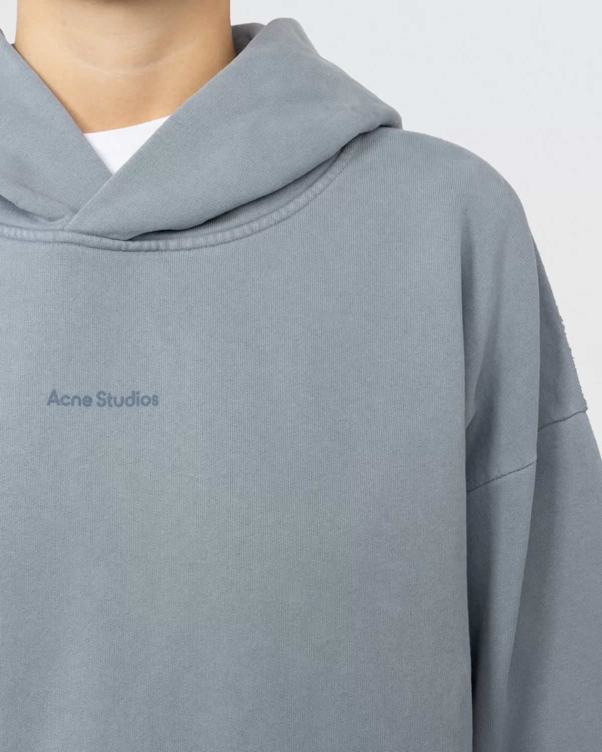 acne_studios_logohoodie_van_biologisch_katoen_staalgrijs_5.webp Acne Studios Logo-Hoodie Van Biologisch Katoen Staalgrijs Clearance