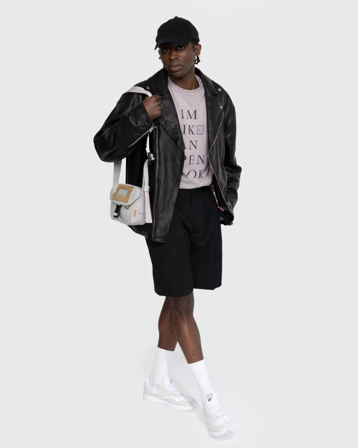 Korte Broek^Acne Studios Op Maat Gemaakte Geplooide Short Zwart