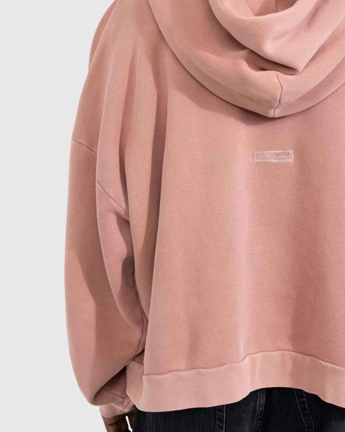 Zweet^Acne Studios Sweatshirt Met Capuchon Vintage Roze