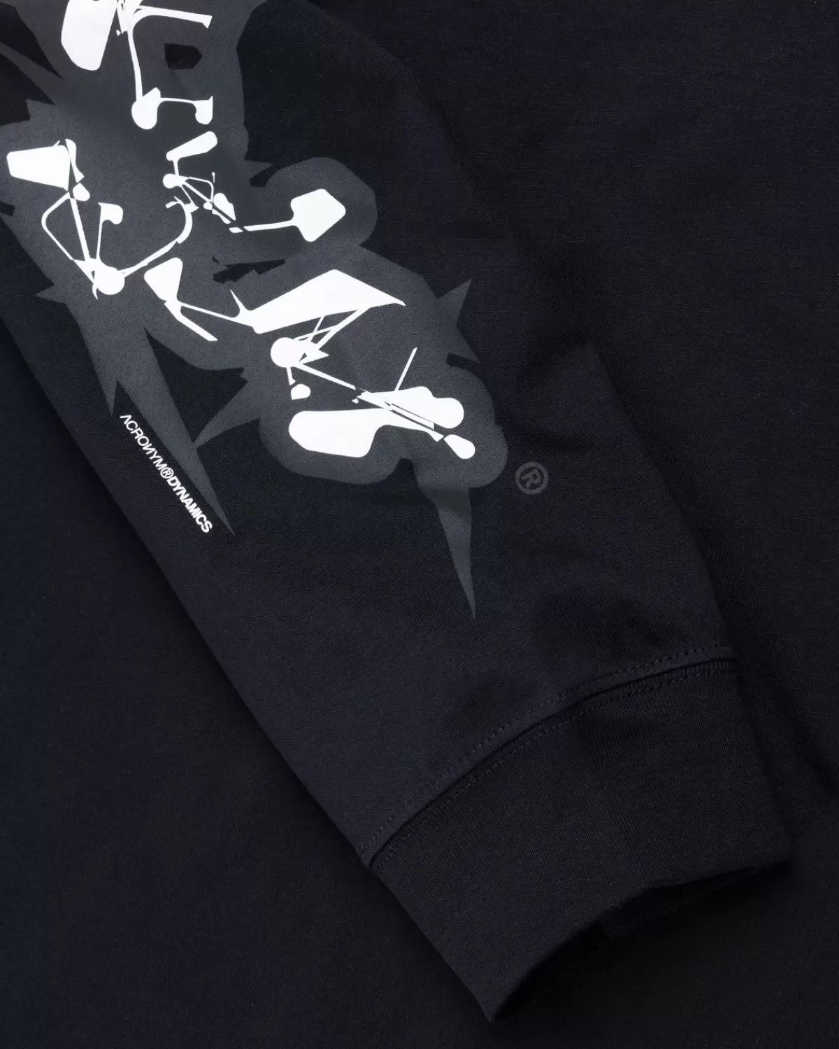 ACRONYM Acroniem S29-Pr-A T-Shirt Met Lange Mouwen Van Biologisch Katoen, Zwart Shop