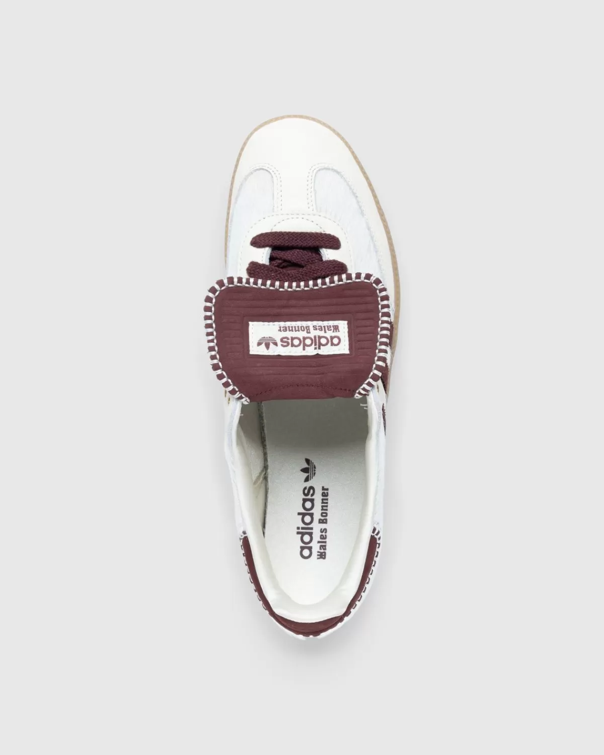 Adidas X Wales Bonner Pony Tonal Samba Creme Wit/Mystery Bruin New