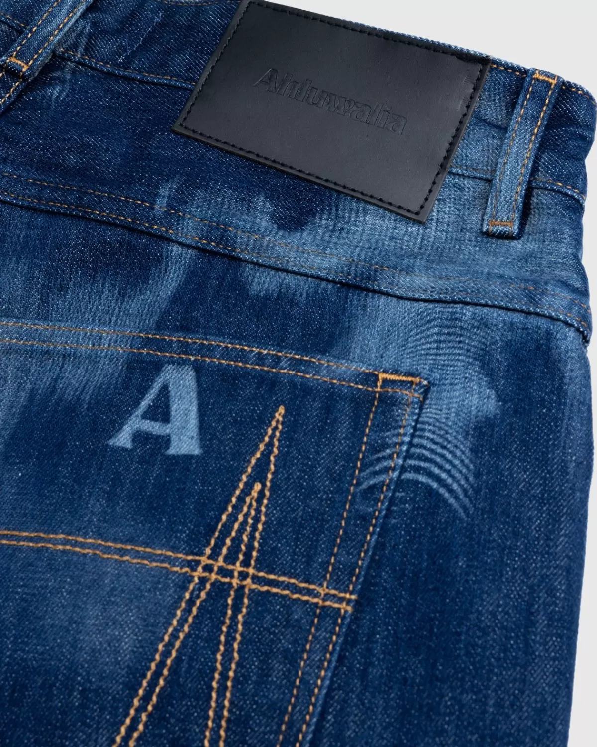ahluwalia__kenmerkende_jeans_met_lage_taille_indigo_8.webp Broek^Ahluwalia - Kenmerkende Jeans Met Lage Taille Indigo