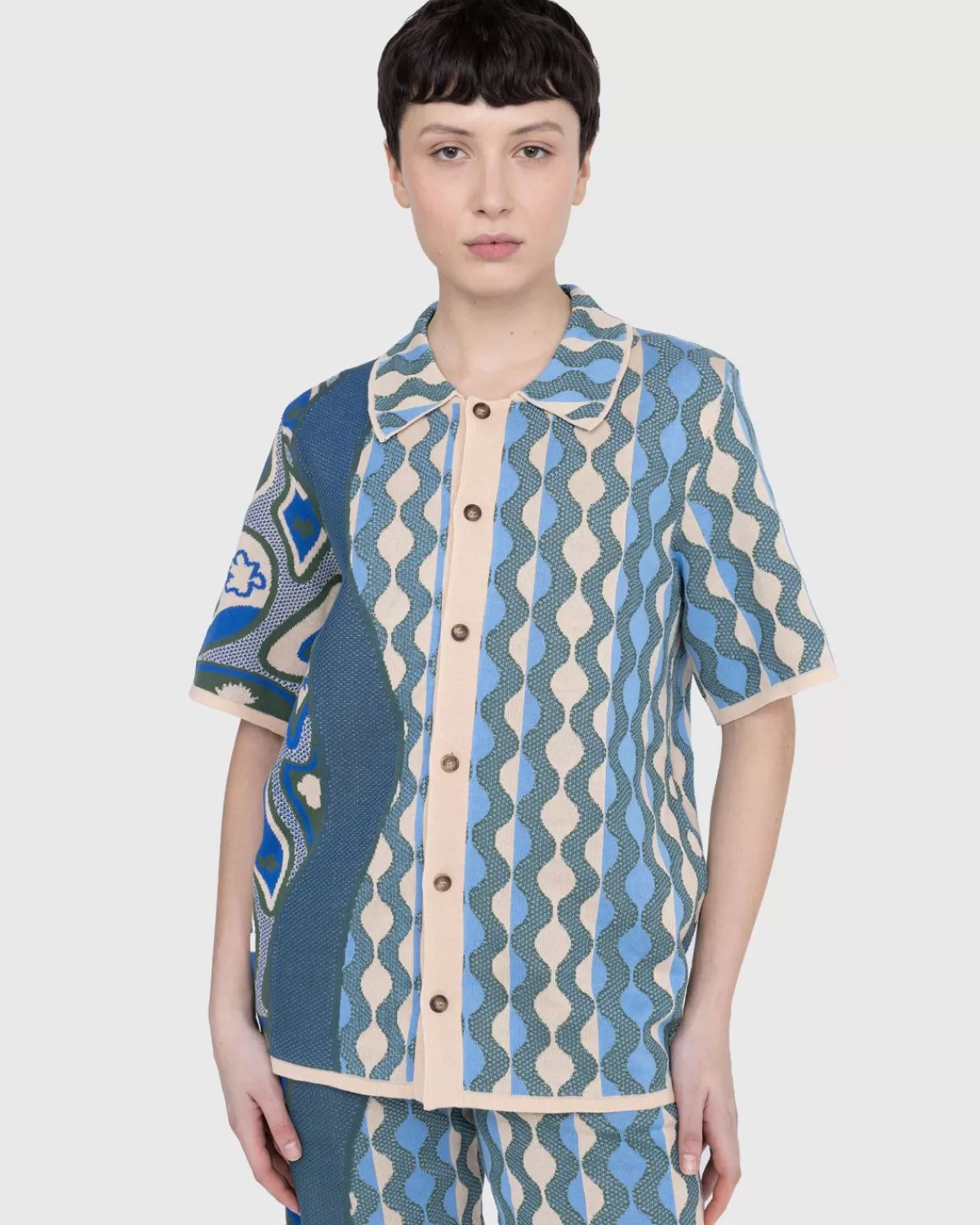 ahluwalia_katrina_gebreid_overhemd_1.webp Overhemden^Ahluwalia Katrina Gebreid Overhemd