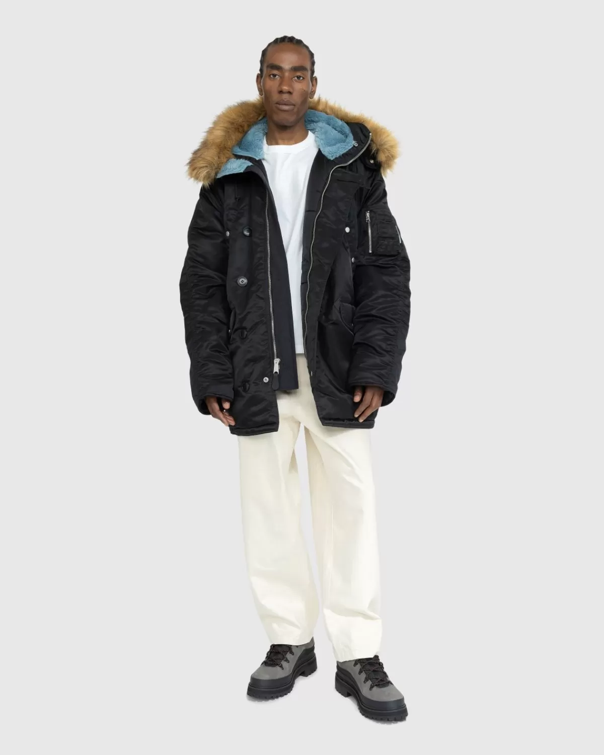 alpha_industries_x_highsnobiety_n3b_parka_middernacht_zwart_1.webp Bovenkleding^Alpha Industries X Highsnobiety N3B Parka Middernacht Zwart