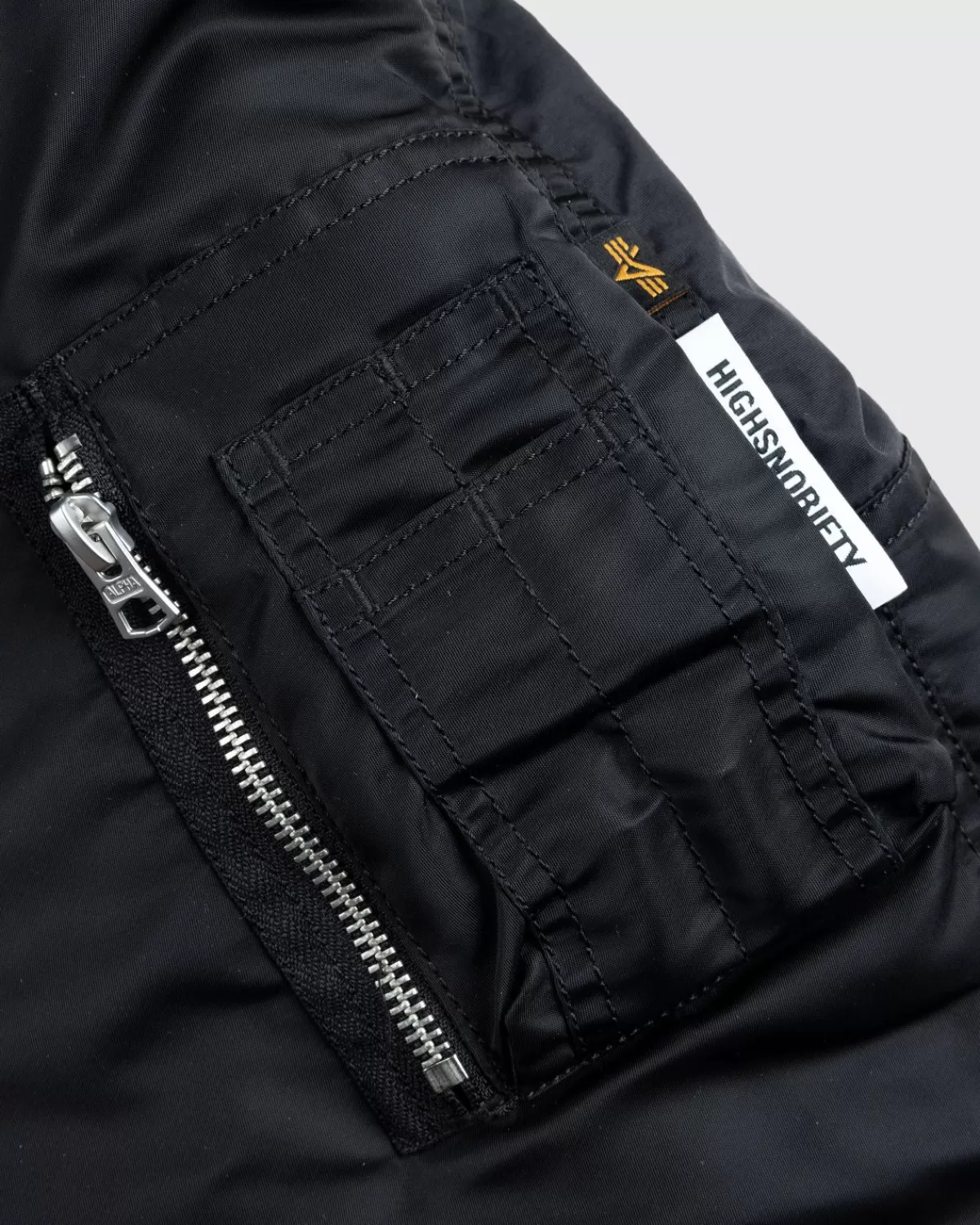 alpha_industries_x_highsnobiety_n3b_parka_middernacht_zwart_8.webp Bovenkleding^Alpha Industries X Highsnobiety N3B Parka Middernacht Zwart