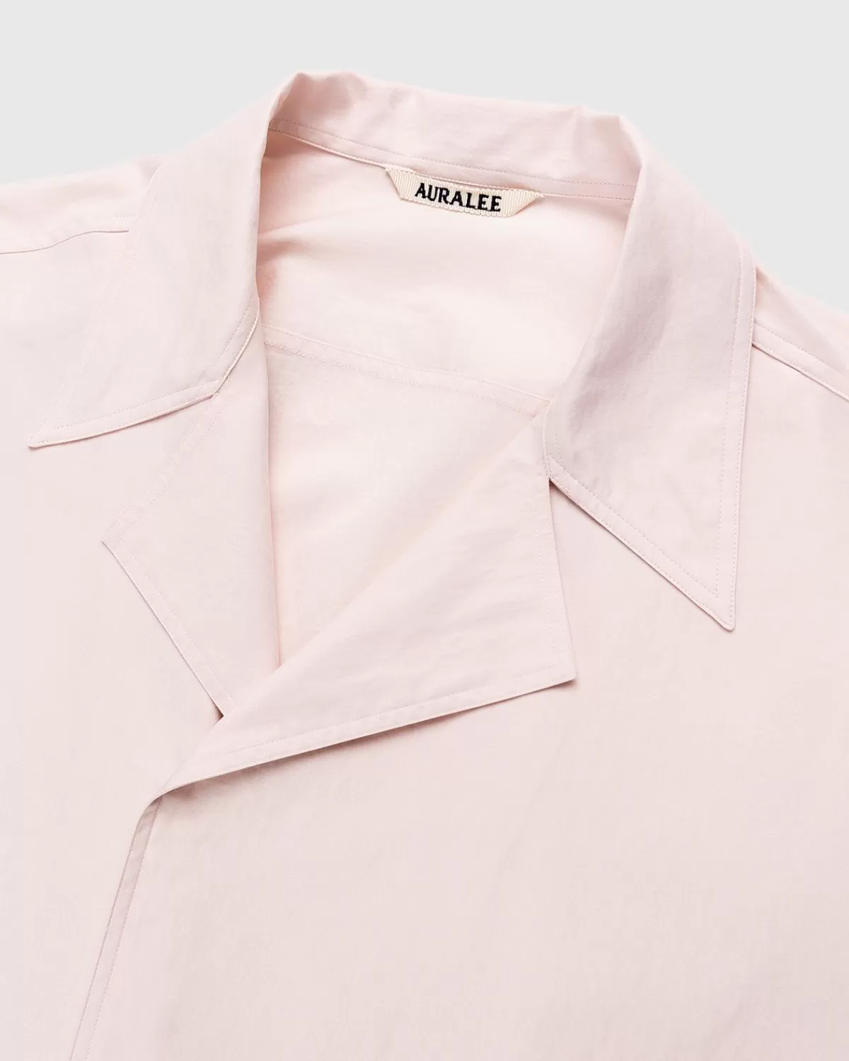 auralee_gewassen_finx_twill_pullovershirt_lichtroze_4.webp Overhemden^Auralee Gewassen Finx Twill Pullover-Shirt Lichtroze