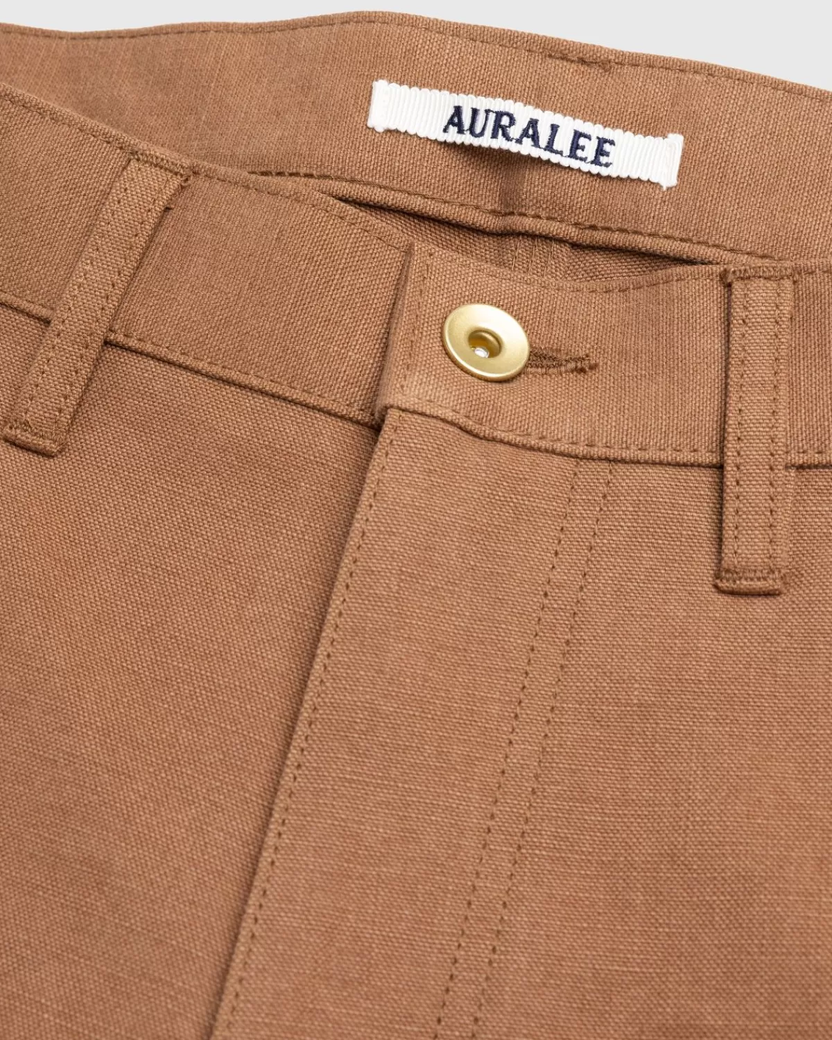 auralee_hard_twist_denim_5p_broek_bruin_5.webp Broek^Auralee Hard Twist Denim 5P Broek Bruin