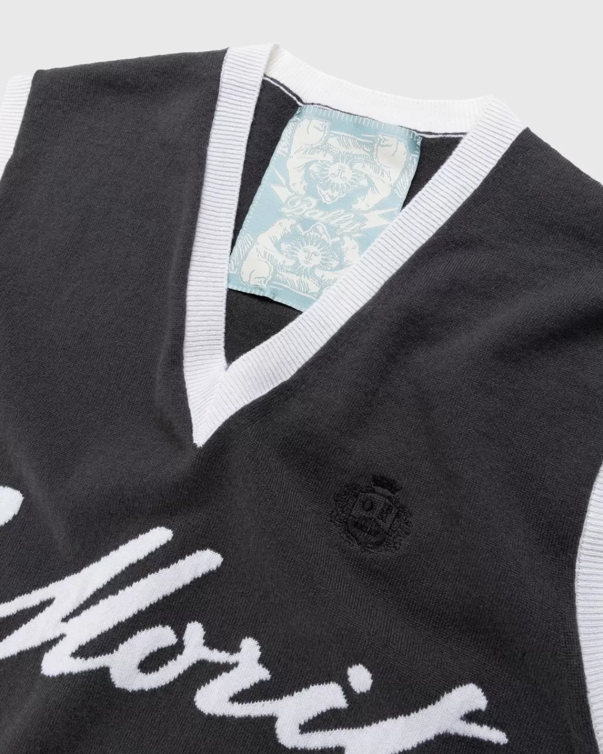 bally_st_moritz_kasjmier_vest_blauw_1.webp Gebreide Kleding^Bally St. Moritz Kasjmier Vest Blauw