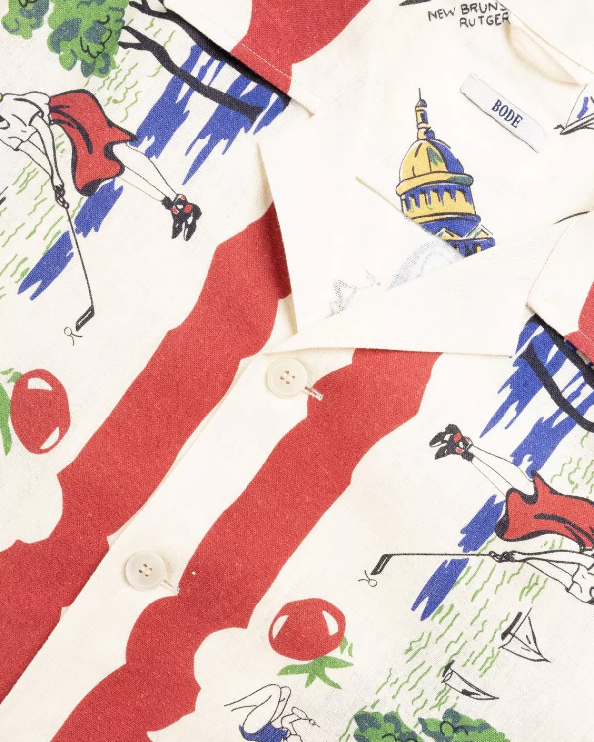 bode_garden_state_shirt_met_lange_mouwen_multi_4.webp Overhemden^Bode Garden State Shirt Met Lange Mouwen Multi