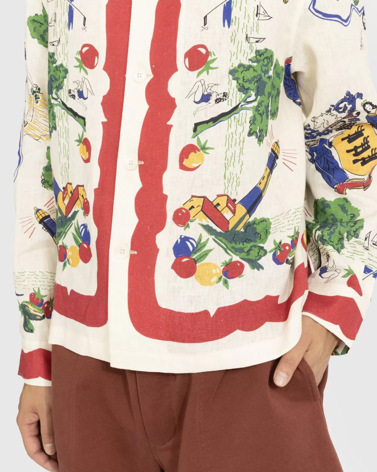 bode_garden_state_shirt_met_lange_mouwen_multi_6.webp Overhemden^Bode Garden State Shirt Met Lange Mouwen Multi