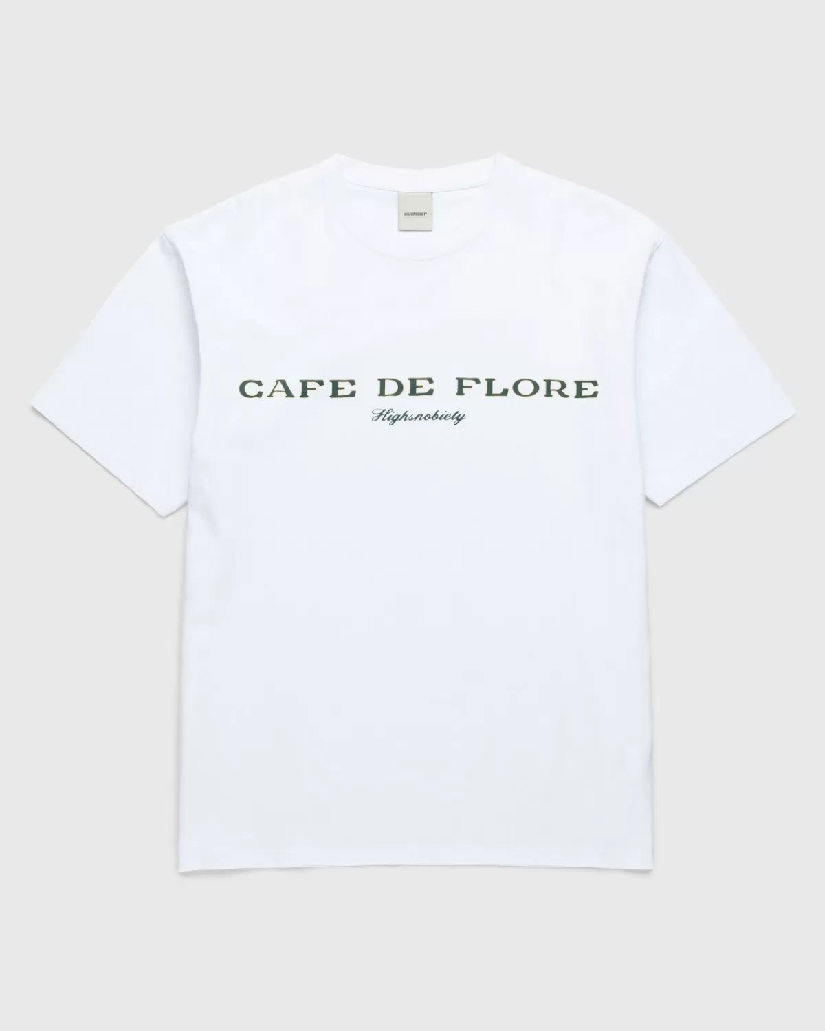 Café de Flore Cafe De Flore X Highsnobiety T-Shirt Met Korte Mouwen Wit Fashion