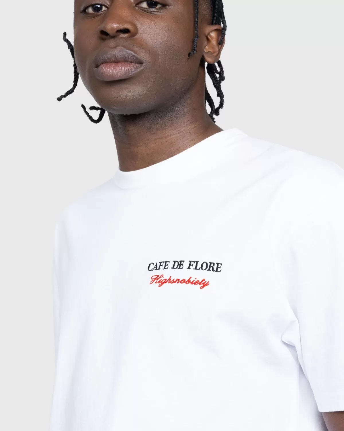 Café de Flore Cafe De Flore X Highsnobiety T-Shirt Met Korte Mouwen Wit Outlet