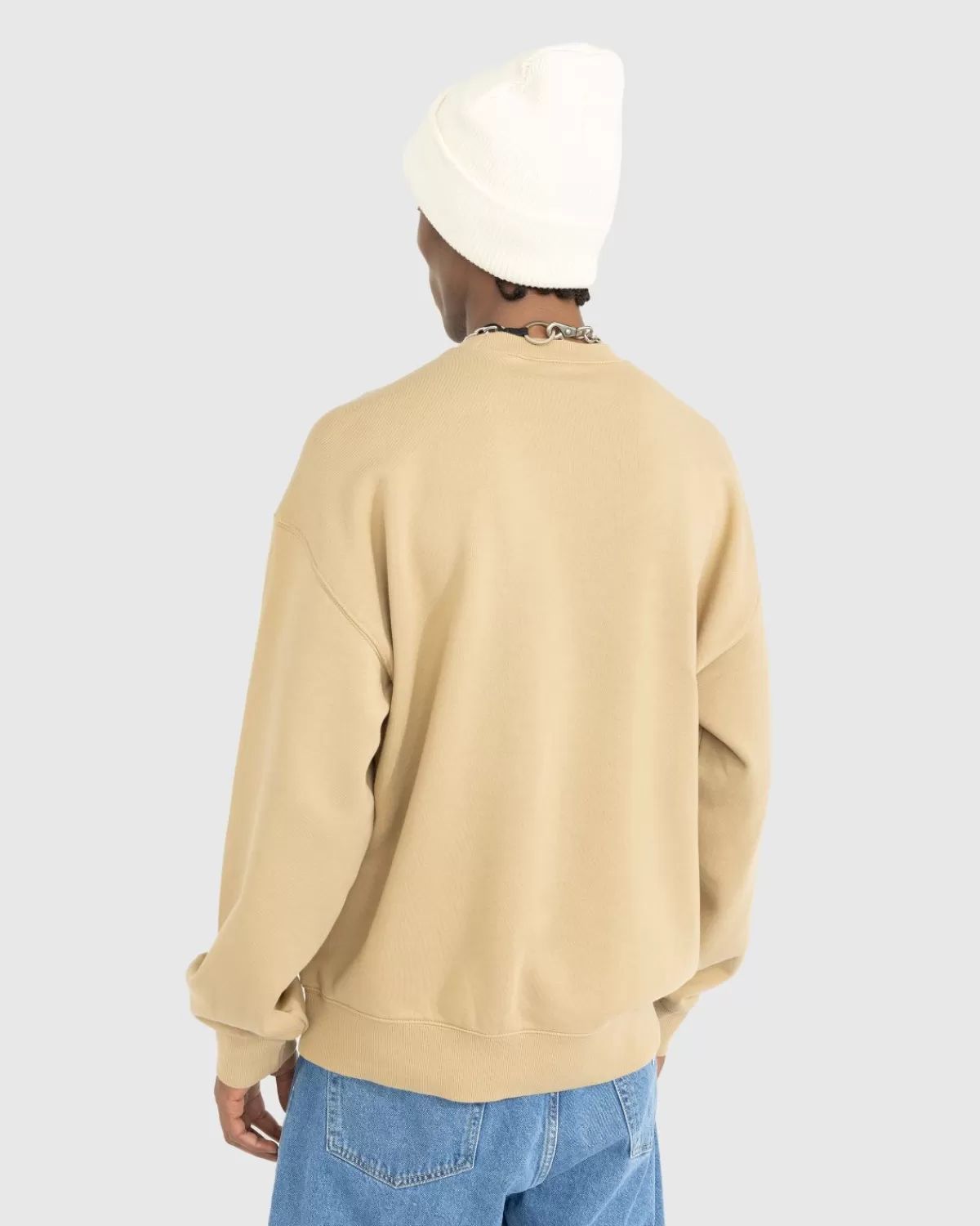 carhartt_wip_hartpatch_sweat_dusty_hamilton_brown_4.webp Gebreide Kleding^Carhartt WIP Hartpatch Sweat Dusty Hamilton Brown