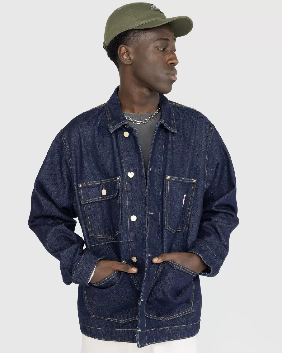 Bovenkleding^Carhartt WIP Nash Jas Blauw/Gespoeld