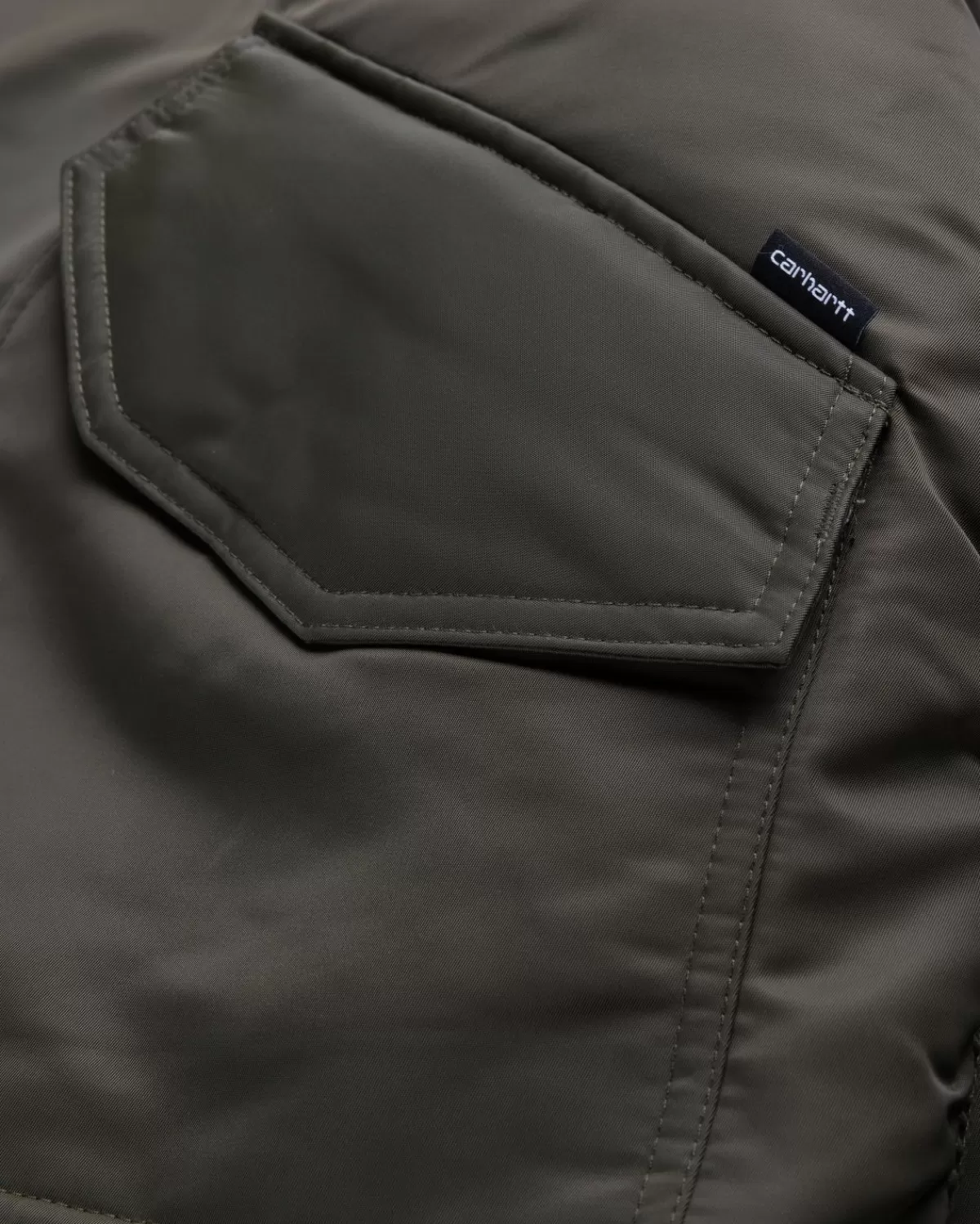 carhartt_wip_olten_bomber_plantsmoke_green_5.webp Bovenkleding^Carhartt WIP Olten Bomber Plant/Smoke Green