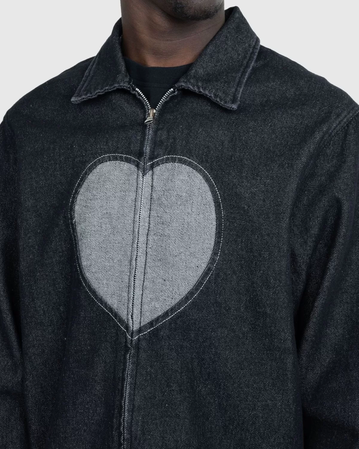 carne_bollente_heart_slicejasje_gewassen_zwart_7.webp Bovenkleding^Carne Bollente Heart Slice-Jasje, Gewassen Zwart
