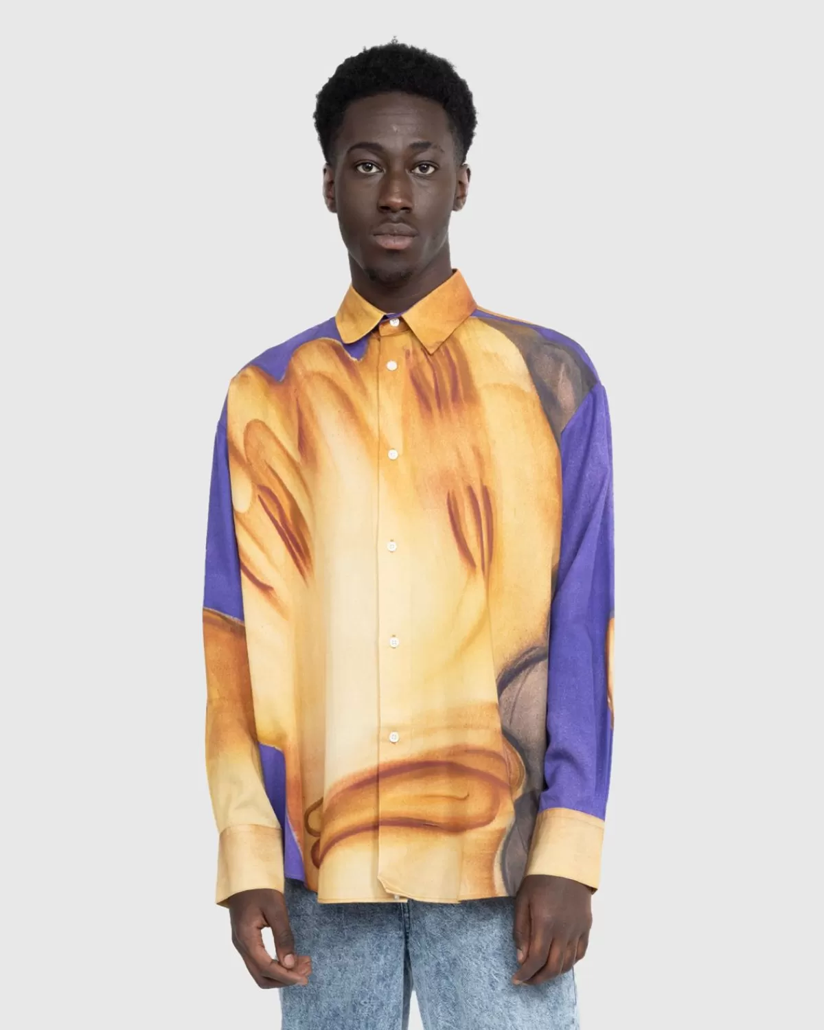 Overhemden^Carne Bollente Ik Kom Klaar Shirt Met Lange Mouwen, Multi