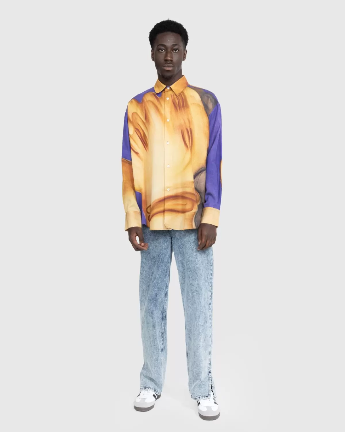 Overhemden^Carne Bollente Ik Kom Klaar Shirt Met Lange Mouwen, Multi