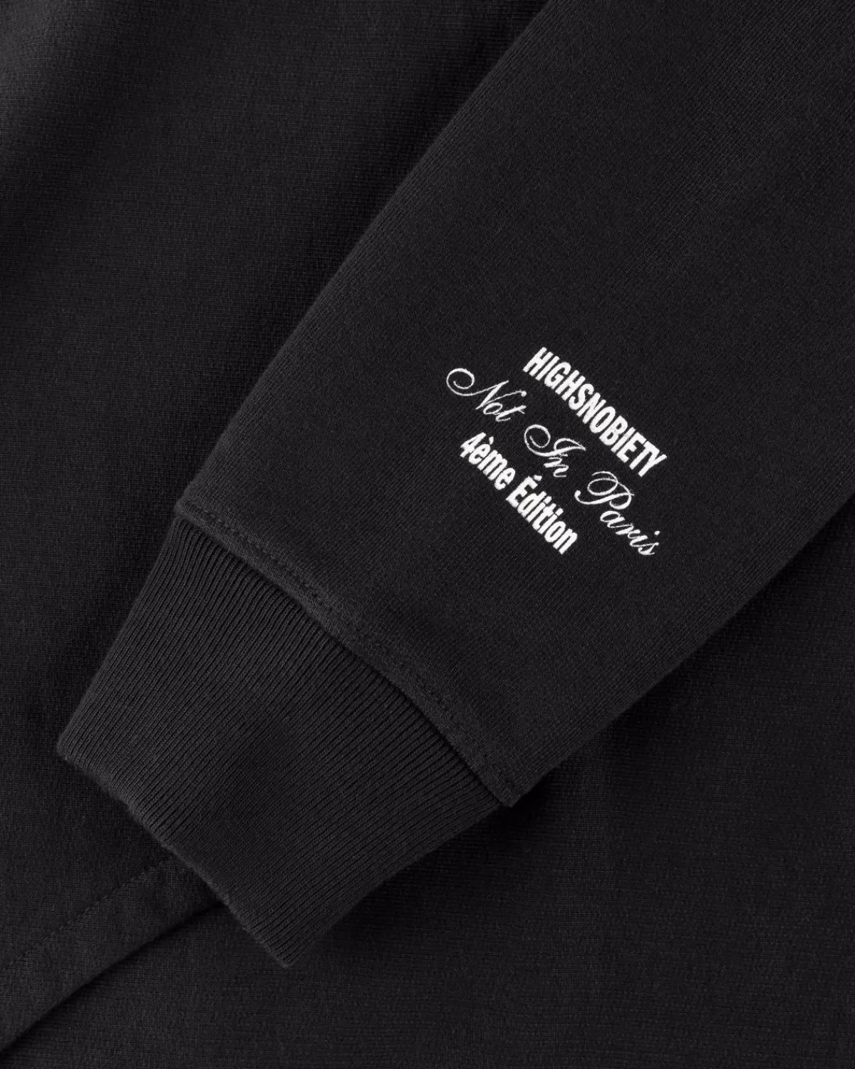 Caviar Kaspia X Highsnobiety Not In Paris 4 Hoodie Zwart Cheap