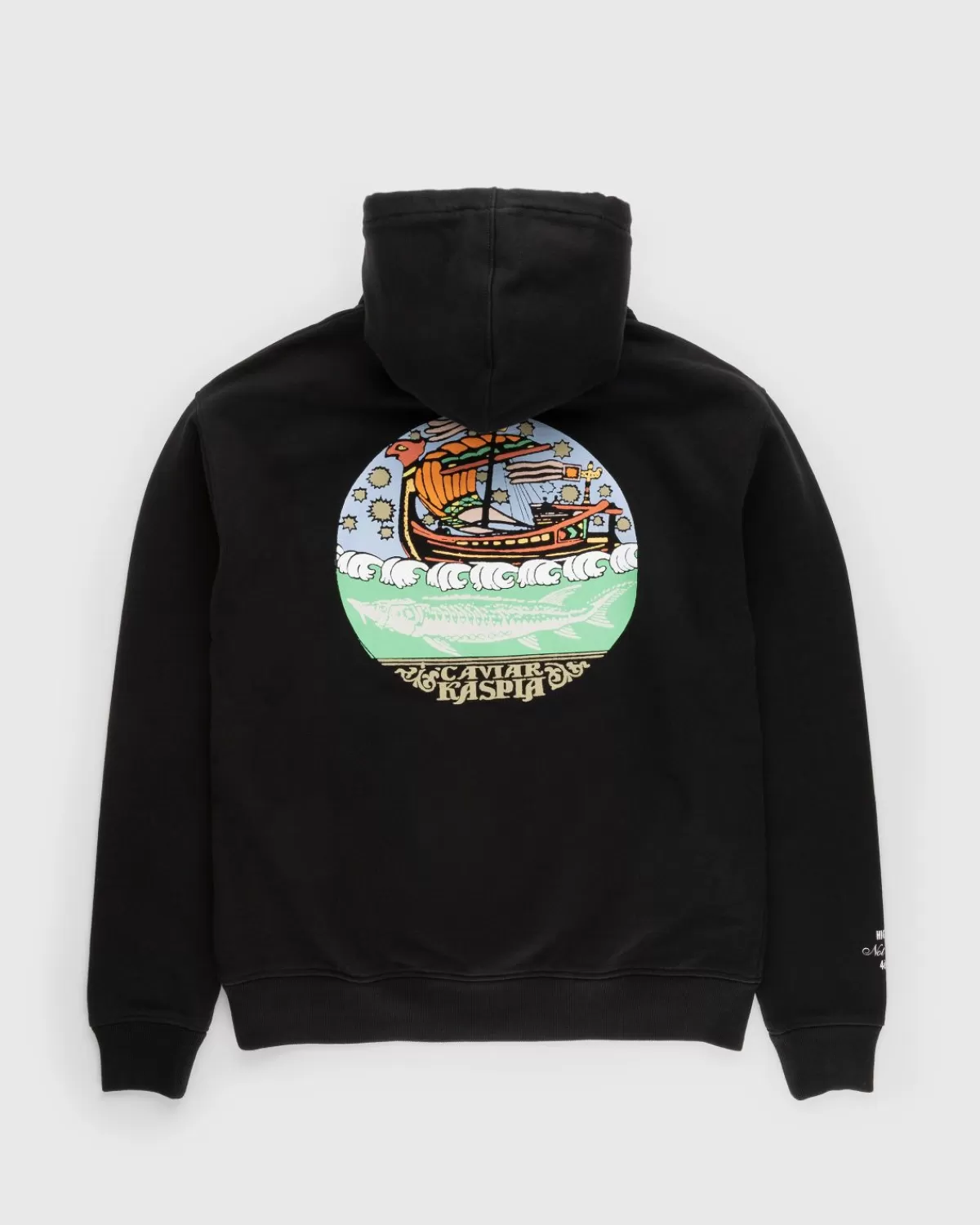 Caviar Kaspia X Highsnobiety Not In Paris 4 Hoodie Zwart Cheap
