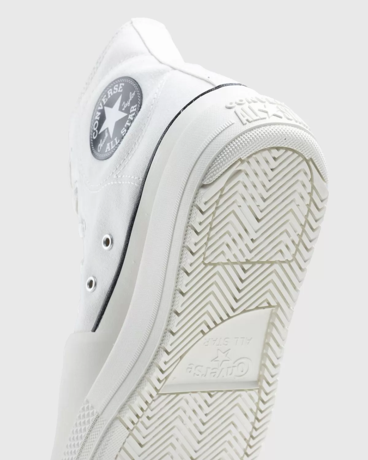 Converse Chuck Taylor All Star Construct Hi Vintage Wit/Zwart/Aigrette Fashion