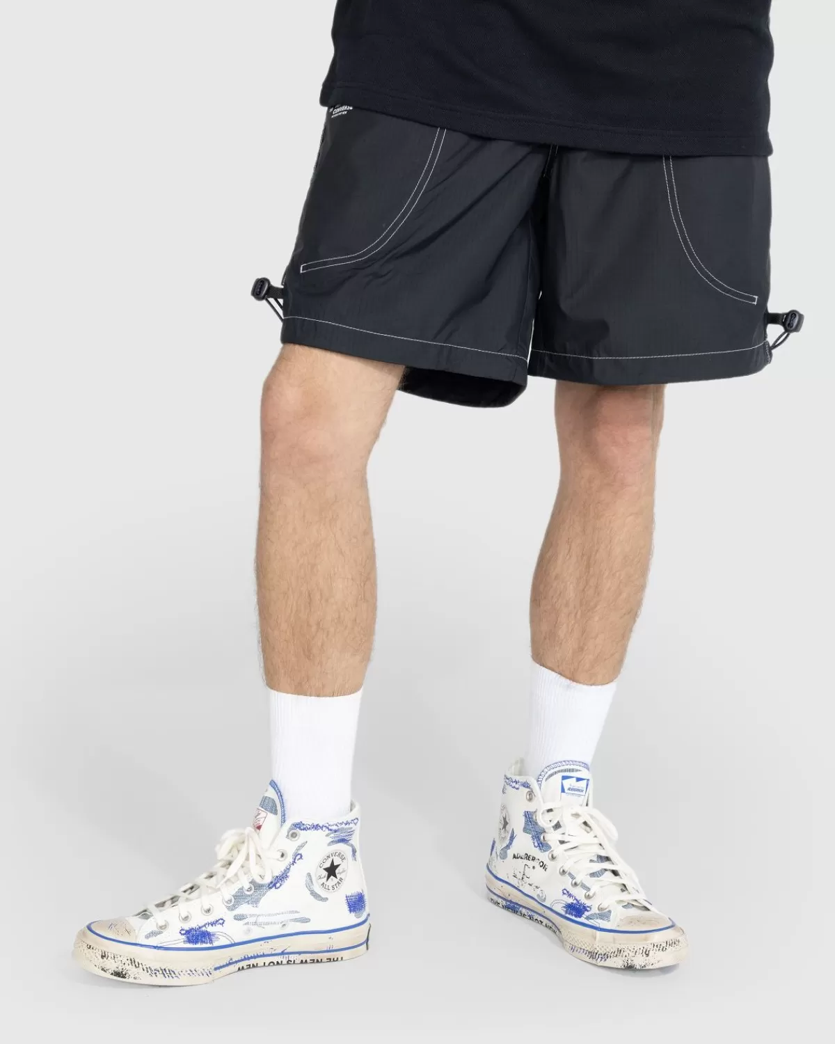 Korte Broek^Converse X Ader Error Shapes Shorts Zwart