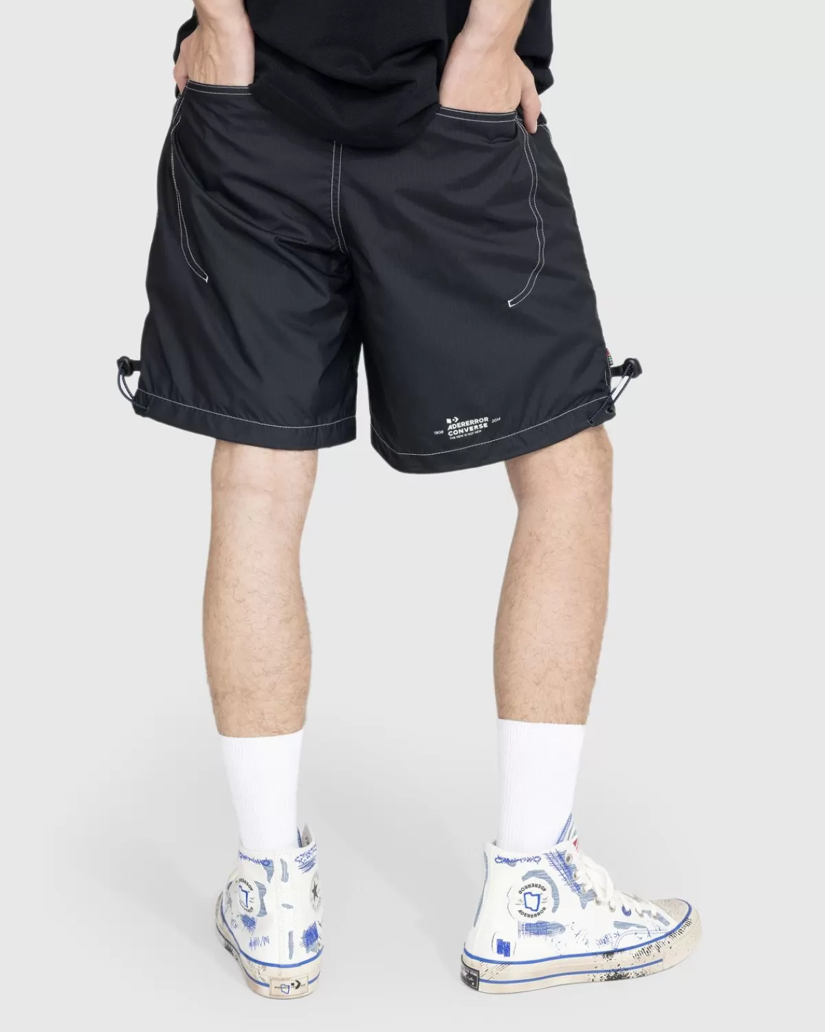 Korte Broek^Converse X Ader Error Shapes Shorts Zwart
