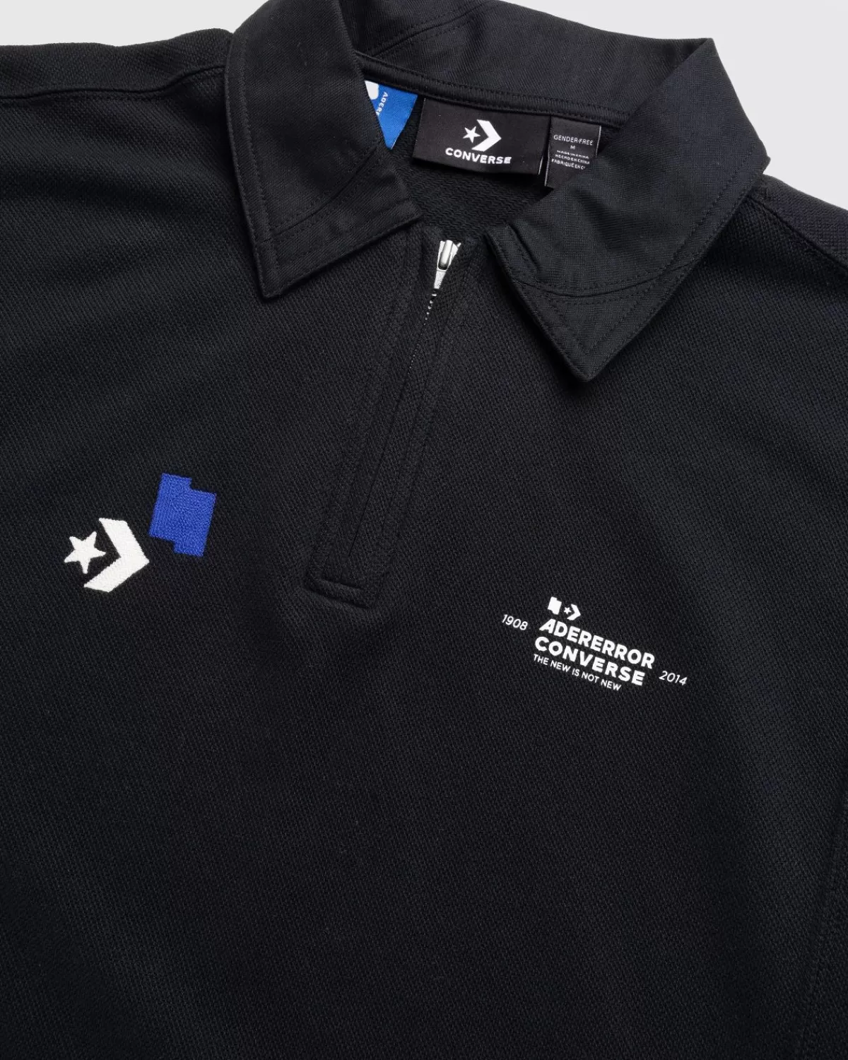 Overhemden^Converse X Ader Error Vormen Polo Zwart