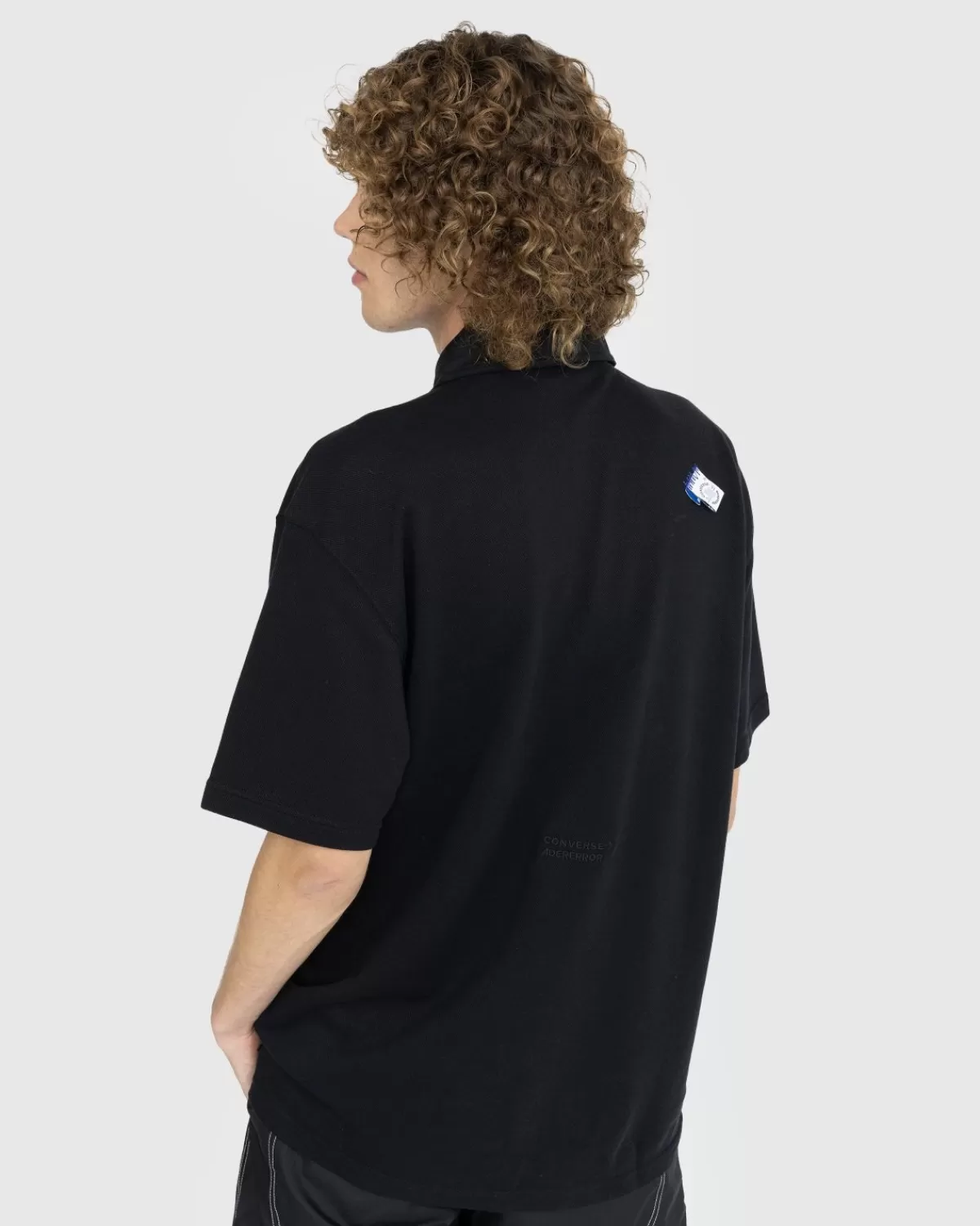 Overhemden^Converse X Ader Error Vormen Polo Zwart