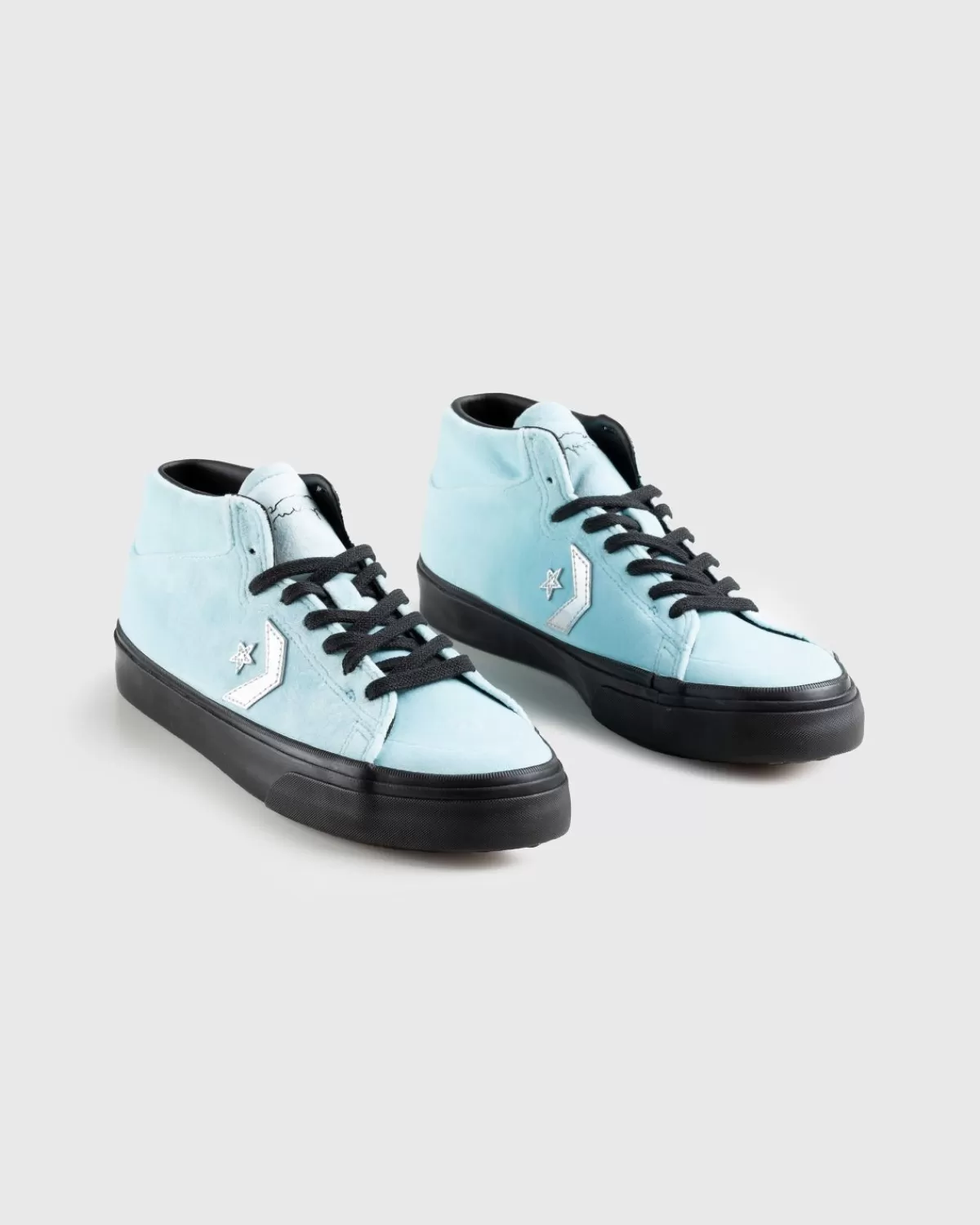 Converse X Fucking Awesome Louie Lopez Pro Mid Cyaan Tint/Zwart Best