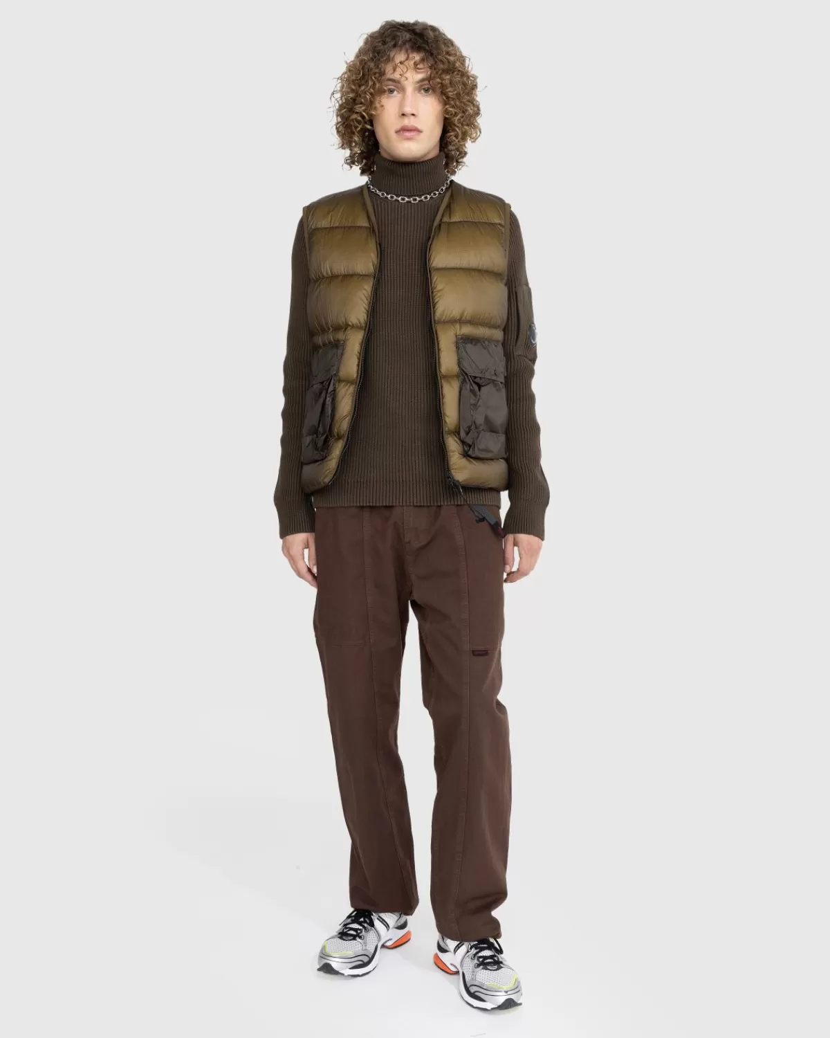 cp_company__gewatteerd_vest_met_rits_butternut_3.webp Bovenkleding^C.P. Company Cp Company - Gewatteerd Vest Met Rits, Butternut