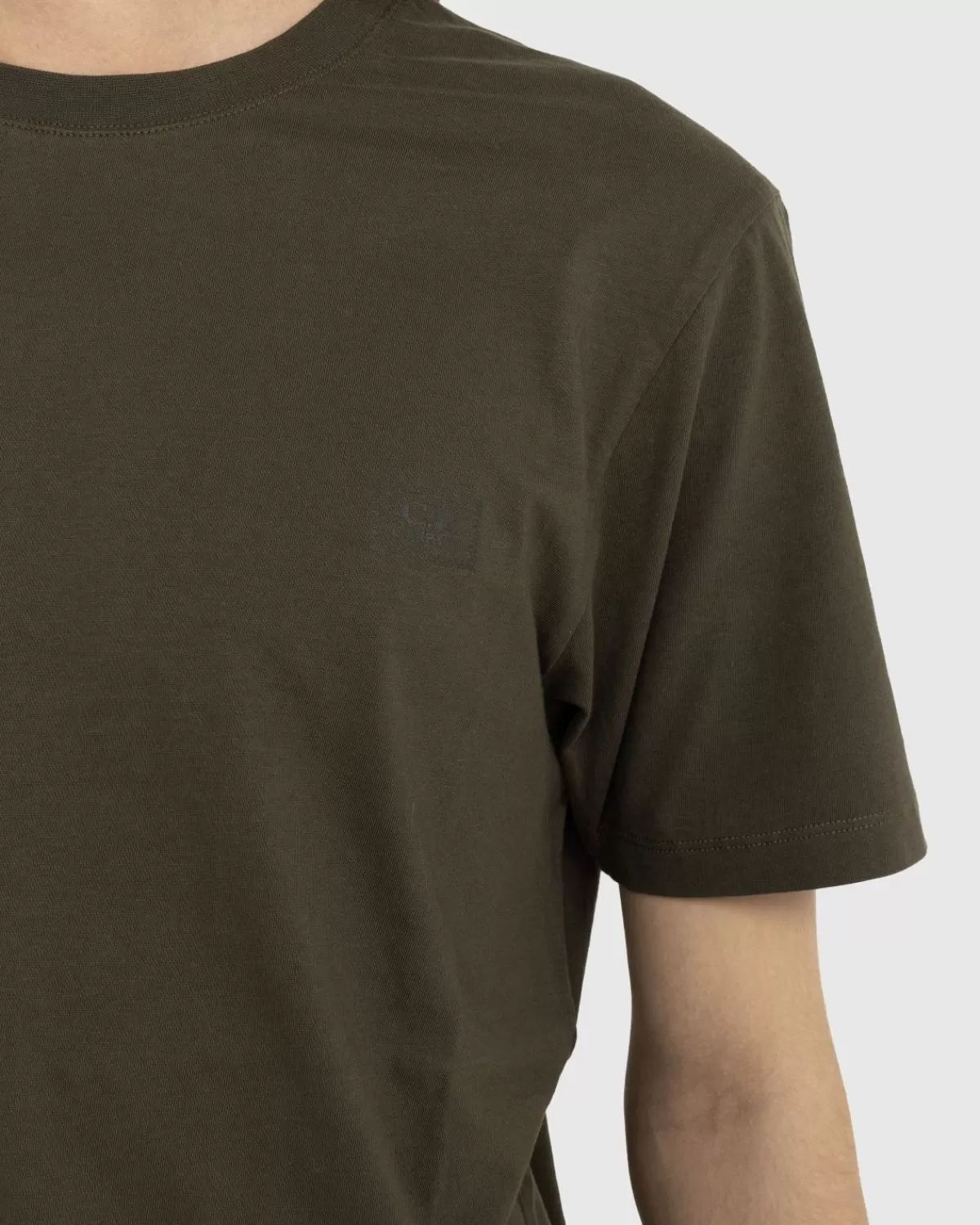 cp_company_tshirt_met_logoprint_ivy_green_3.webp C.P. Company Cp Company T-Shirt Met Logoprint Ivy Green Best