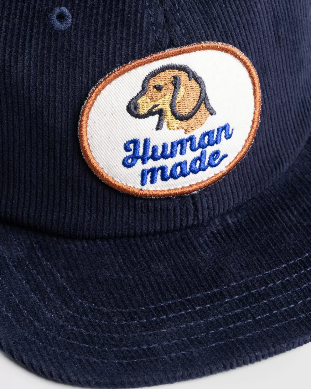 Human Made Door De Mens Gemaakt - Corduroy Pet Met 6 Panelen, Marineblauw Online