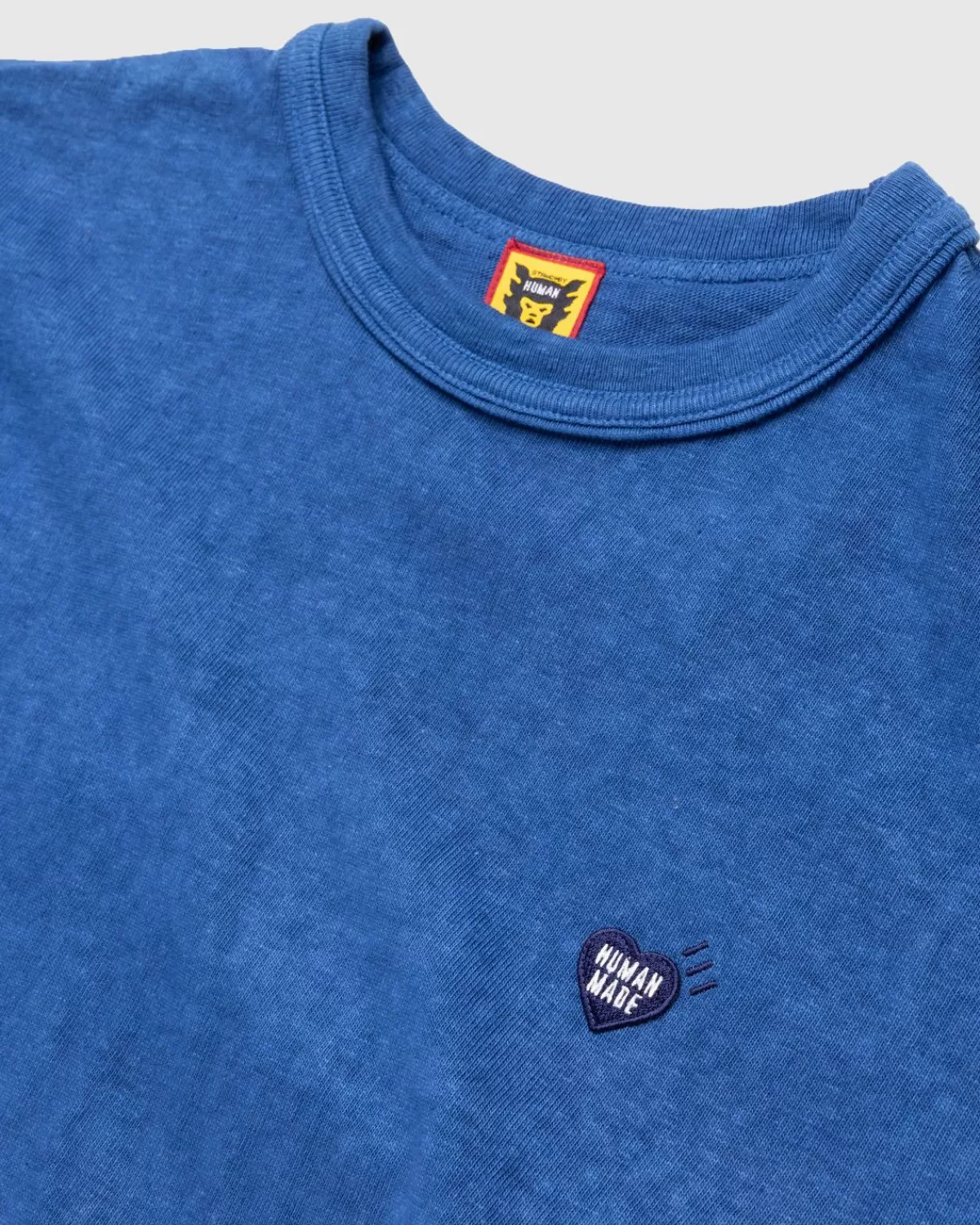 door_de_mens_gemaakt_ningensei_indigo_geverfd_tshirt_2_blauw_6.webp Human Made Door De Mens Gemaakt Ningen-Sei Indigo Geverfd T-Shirt #2 Blauw Store