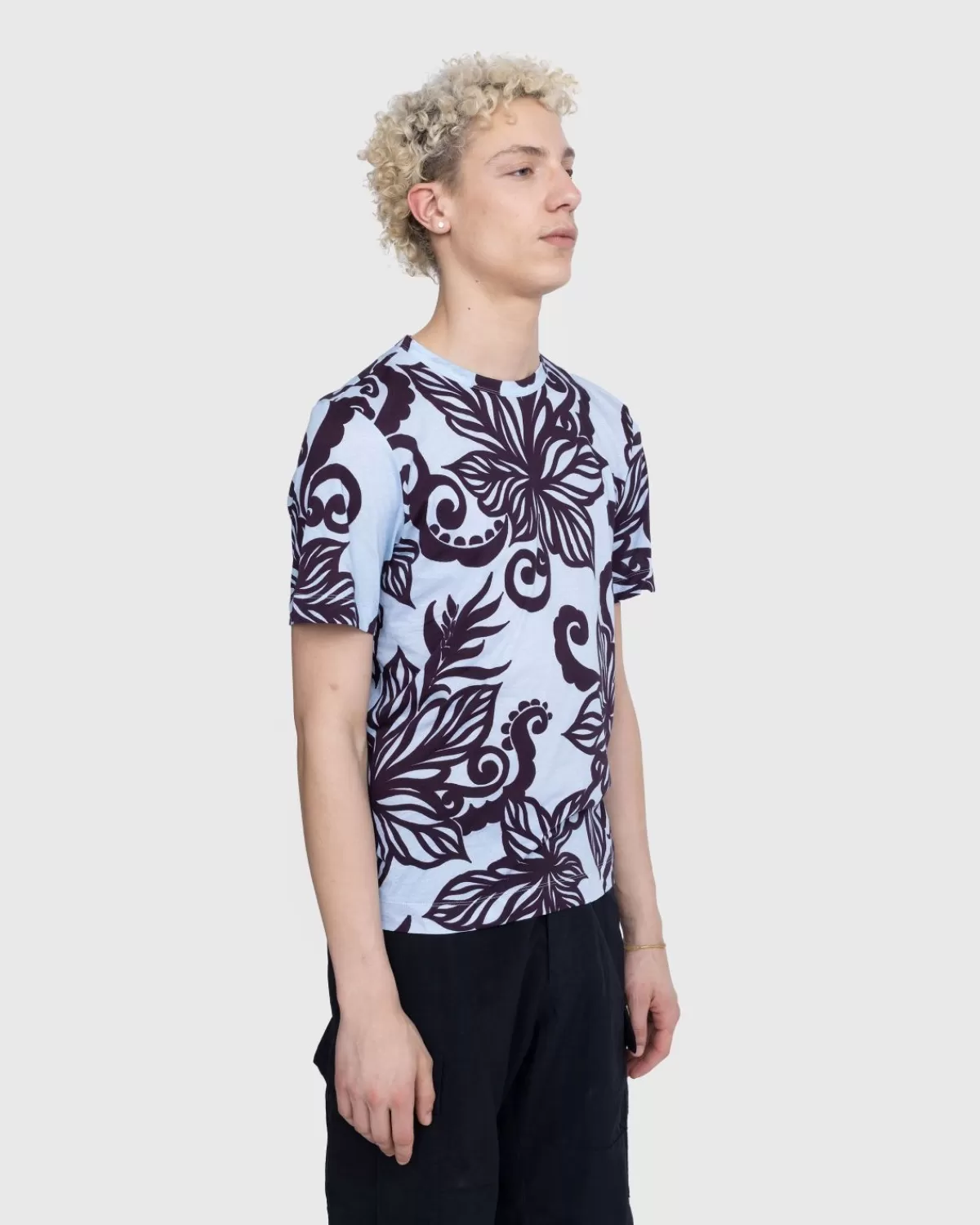 dries_van_noten_habba_leaves_tshirt_lichtblauw_3.webp Dries van Noten Habba Leaves T-Shirt Lichtblauw Best