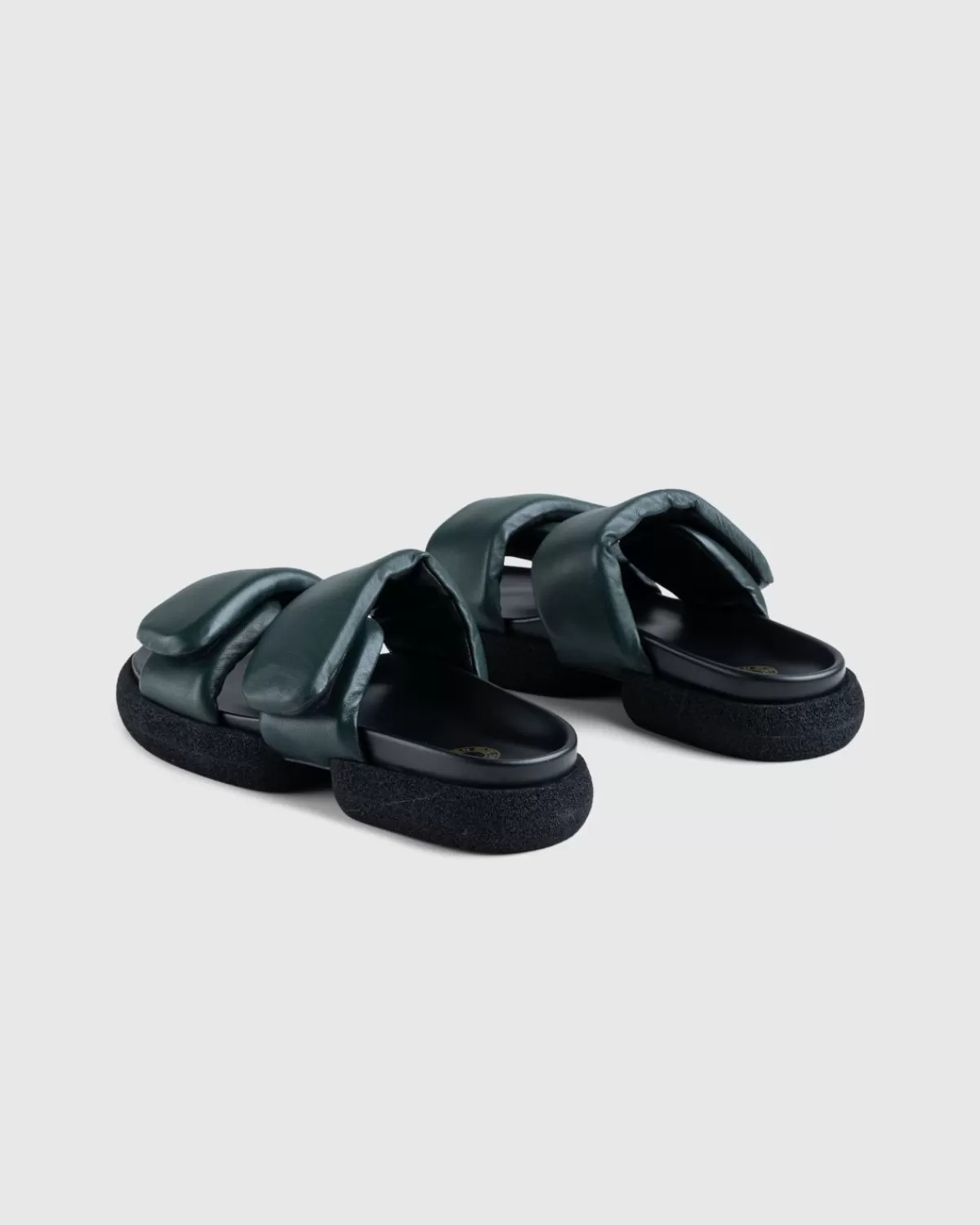 dries_van_noten_leren_platform_sandalen_groen_3.webp Dries van Noten Leren Platform Sandalen Groen New