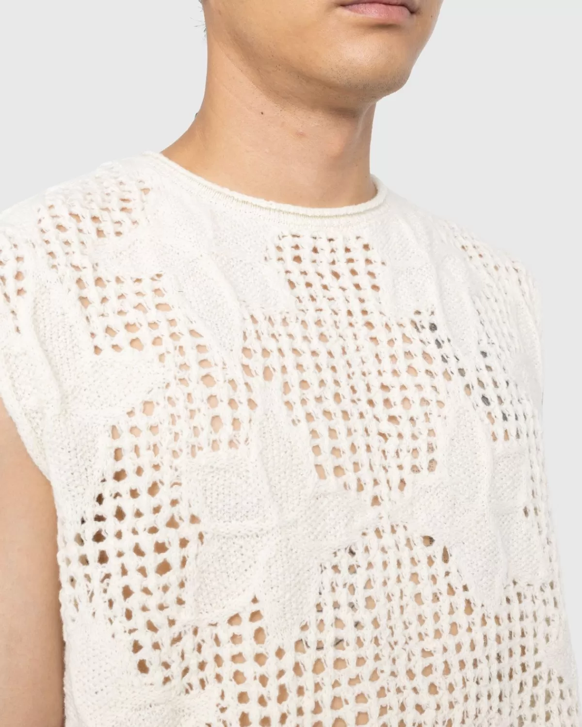 dries_van_noten_meddo_gebreid_truivest_ecru_5.webp Gebreide Kleding^Dries van Noten Meddo Gebreid Truivest Ecru