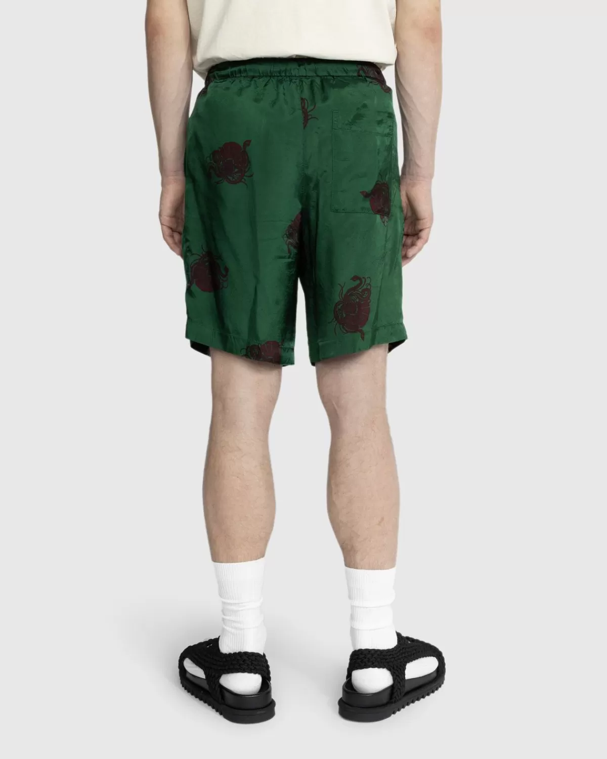 dries_van_noten_piperi_shorts_groen_2.webp Korte Broek^Dries van Noten Piperi Shorts Groen
