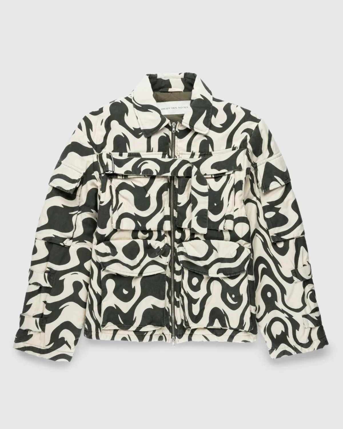 Bovenkleding^Dries van Noten Vonac Bis Jas Antraciet