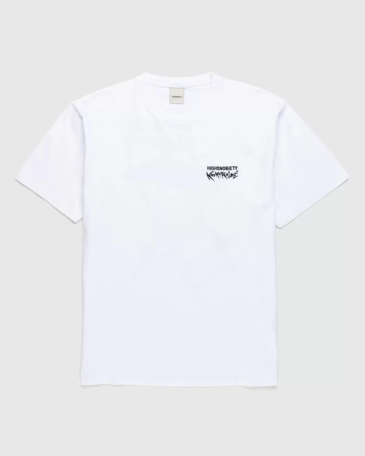 École Kourtrajmé Ecole Kourtrajme X Highsnobiety T-Shirt Met Korte Mouwen Wit Hot