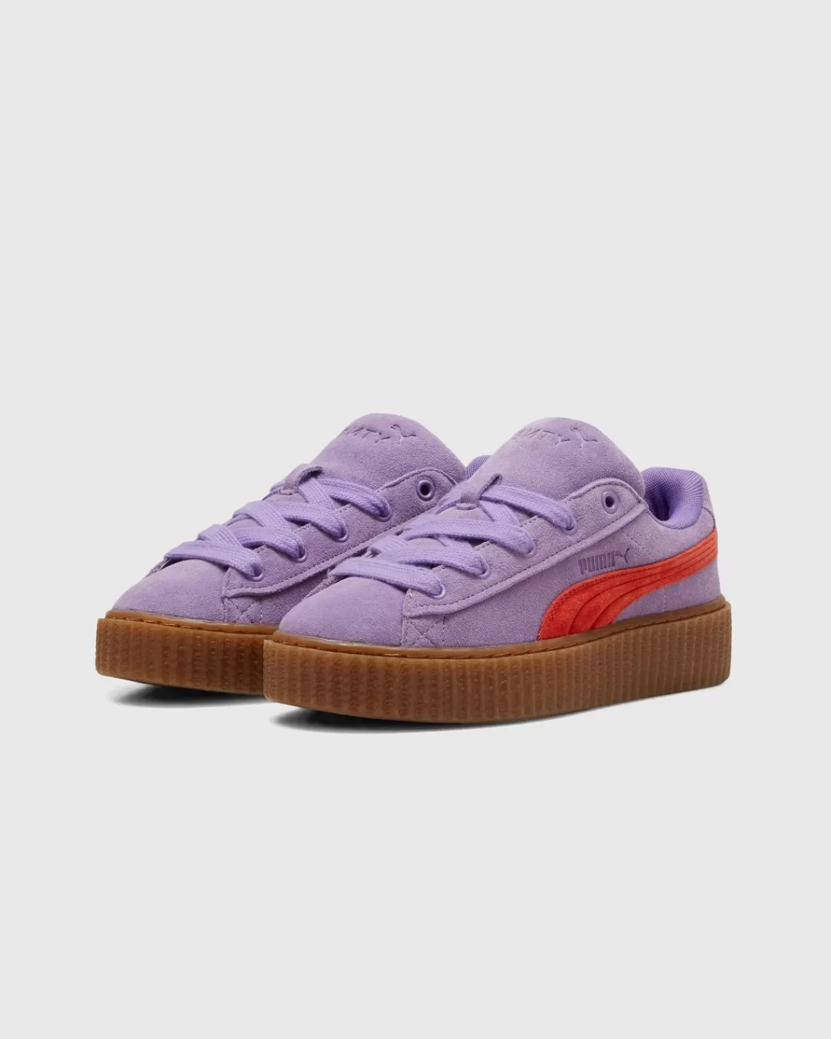 Sportschoenen^Fenty X Puma Creeper Phatty Lavender Alert/Verbrand Rood