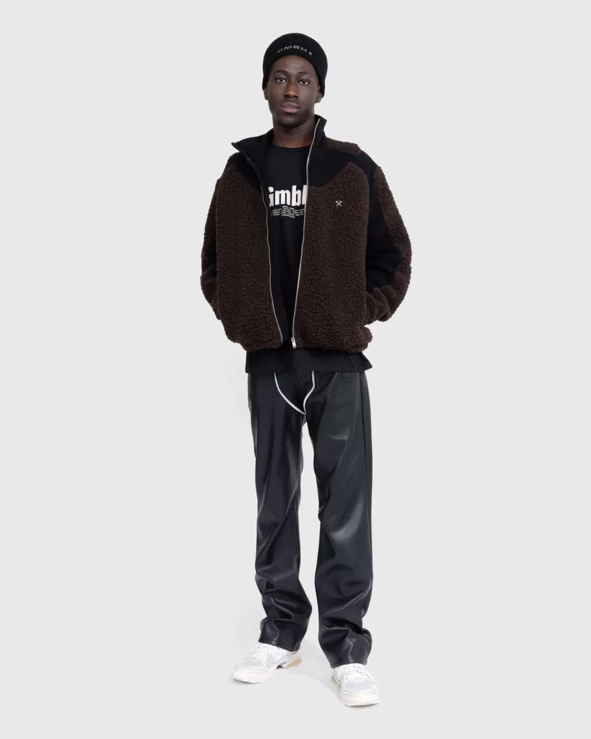 gmbh_ercan_fleecejack_zwartbruin_3.webp Bovenkleding^GmbH Ercan Fleecejack Zwart/Bruin