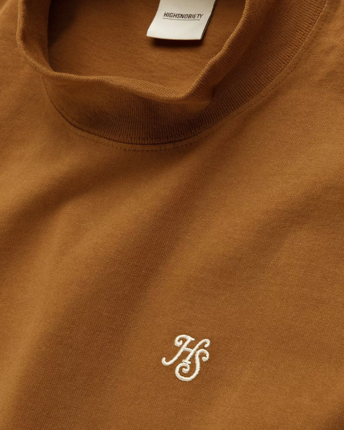 Highsnobiety - Zwaar Logo Staples Mock Neck Acorn New