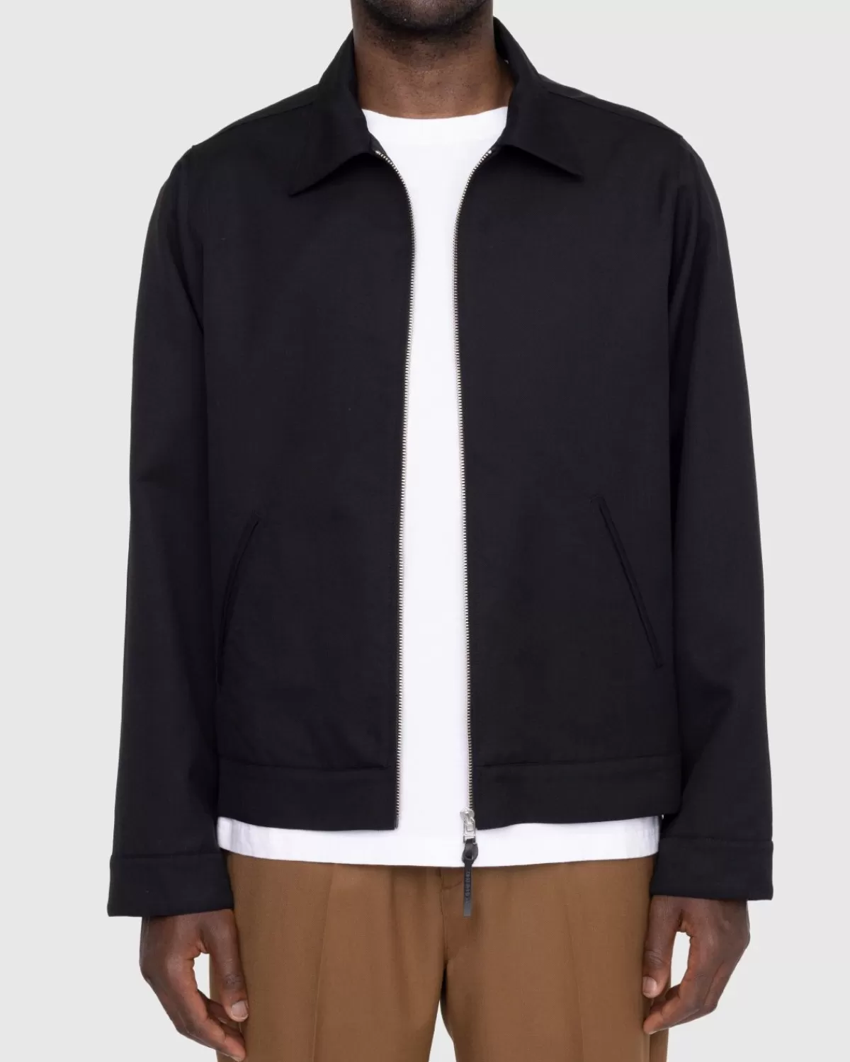 highsnobiety_garagejas_van_wolmix_zwart_6.webp Bovenkleding^Highsnobiety Garagejas Van Wolmix Zwart