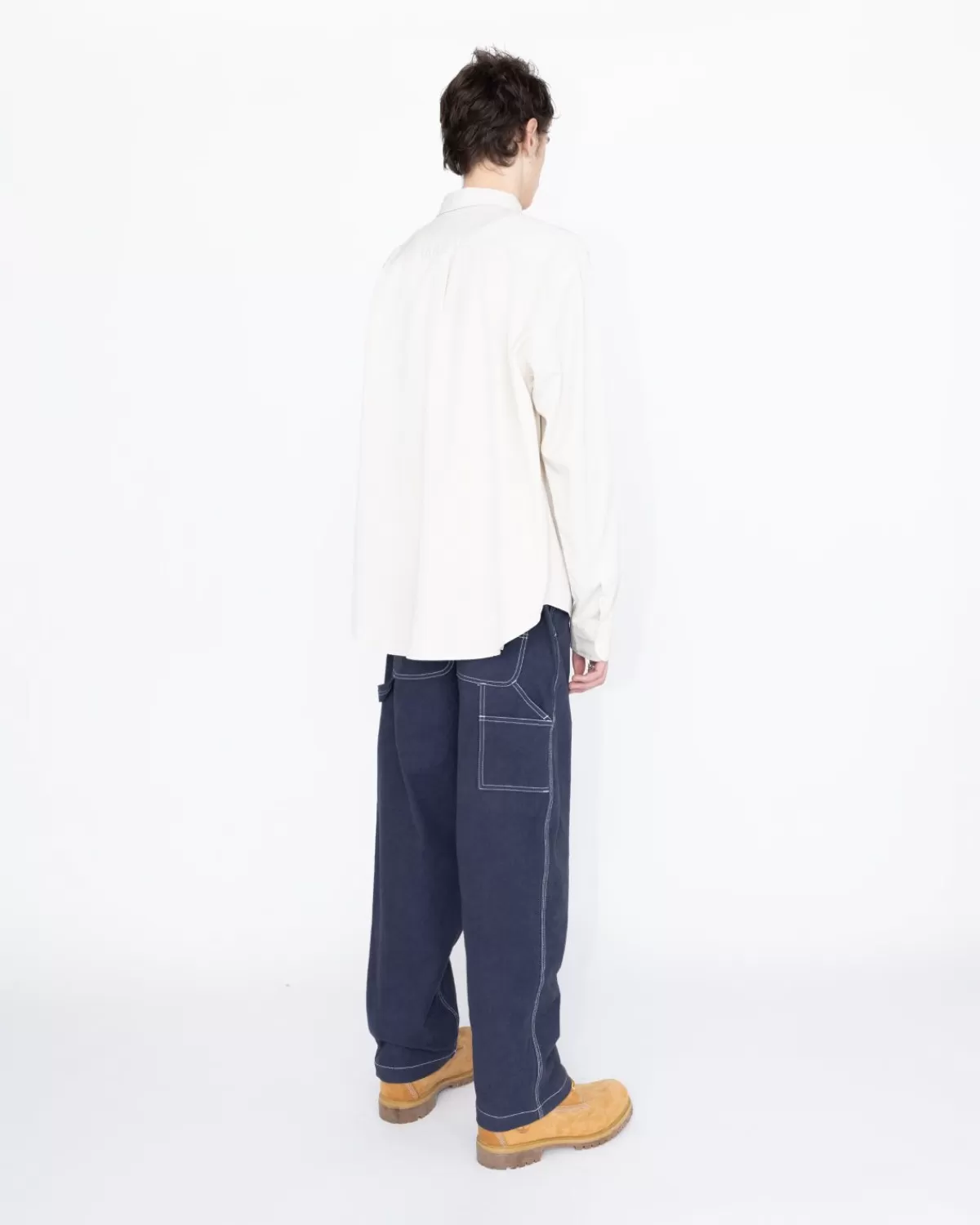 highsnobiety_hs05__garmentdyed_perzikkleurig_shirt_met_lange_mouwen_grijs_7.webp Overhemden^Highsnobiety HS05 - Garment-Dyed Perzikkleurig Shirt Met Lange Mouwen Grijs