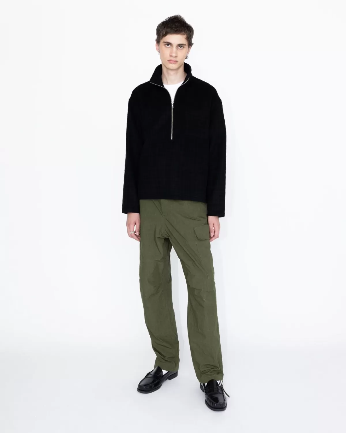 highsnobiety_hs05__versterkte_nylon_cargobroek_kaki_7.webp Broek^Highsnobiety HS05 - Versterkte Nylon Cargobroek Kaki