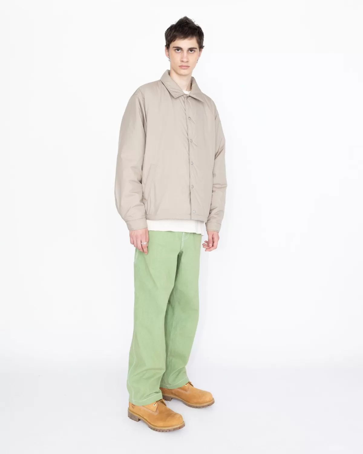 highsnobiety_hs05_licht_geisoleerd_ecopoly_jack_beige_2.webp Bovenkleding^Highsnobiety HS05 Licht Geisoleerd Eco-Poly Jack Beige
