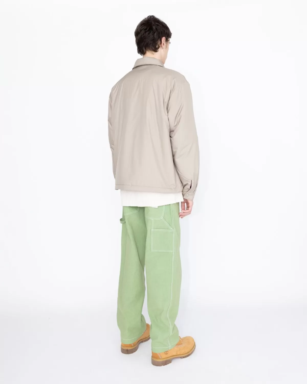 highsnobiety_hs05_licht_geisoleerd_ecopoly_jack_beige_5.webp Bovenkleding^Highsnobiety HS05 Licht Geisoleerd Eco-Poly Jack Beige